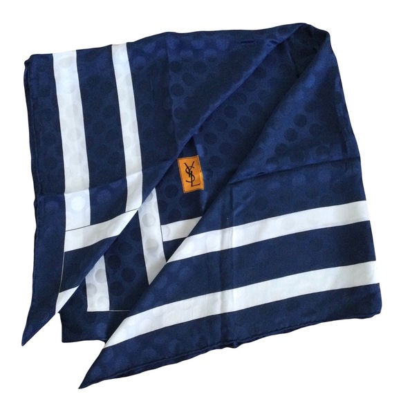 Vintage YSL Silk Scarf - Picture 6 of 7